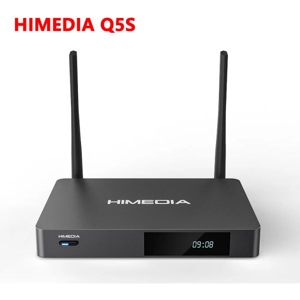 Box Himedia Q5S Media Player Android 7.0 Smart TV Box 1000m 4K 2G DDR4 16G EMMC Set Top Box vs Zidoo Z9X