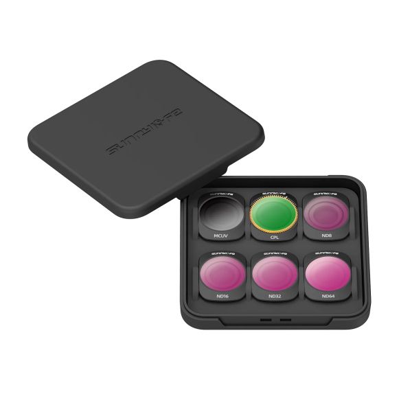 Filtro de lente para DJI OSMO Pocket 3 Gimbal Handheld Câmera Proteção Filtros ajustáveis UV/CPL/ND8/16/32/64 PL Vidro óptico ACC