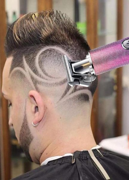 Retro Electric Raver Haar Clipper Haarschneidemaschine Pro Bart Trimmer Öl