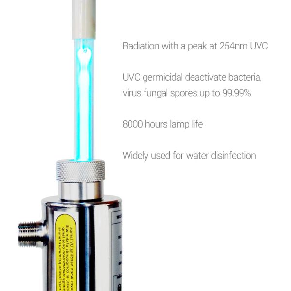 Coronwater 12GPMPM SDE-055 Ultr Aviolet Water Filter с переключателем потока для очистителя воды