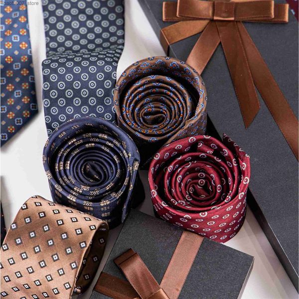 Pescoço amarra o novo estilo 9cm Men tie os noivos italianos Tieq formal