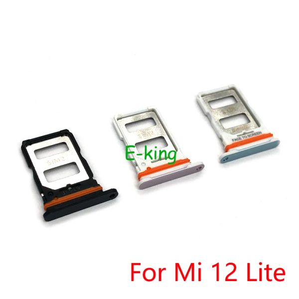 Per Xiaomi Mi 12/12 Pro / 12x / 12T / 12T Pro / 12 Lite SIM SIM Solt Solt Sim Card Sim Socket Reader Socket