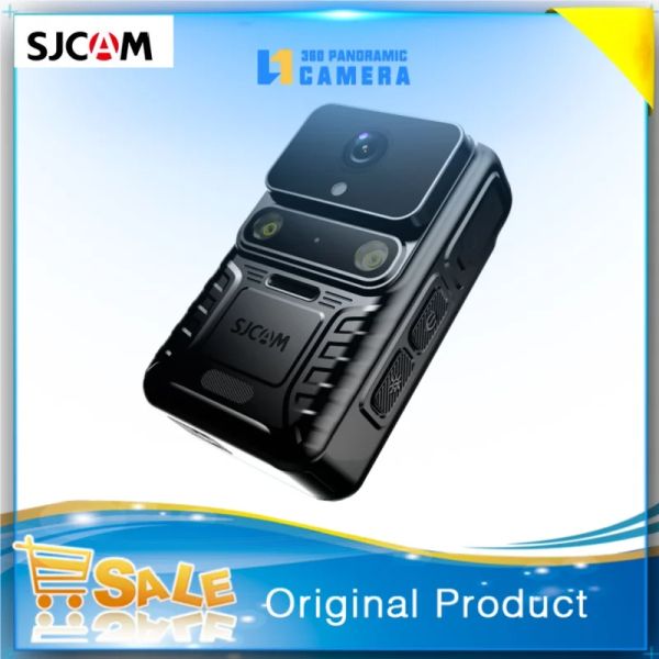 Kameralar SJCAM A50 Kolluk Kamerası IP65 Su Geçirmez Kızılötesi Gece Görme Ircut GPS Kolluk DV Eylem Kamerası