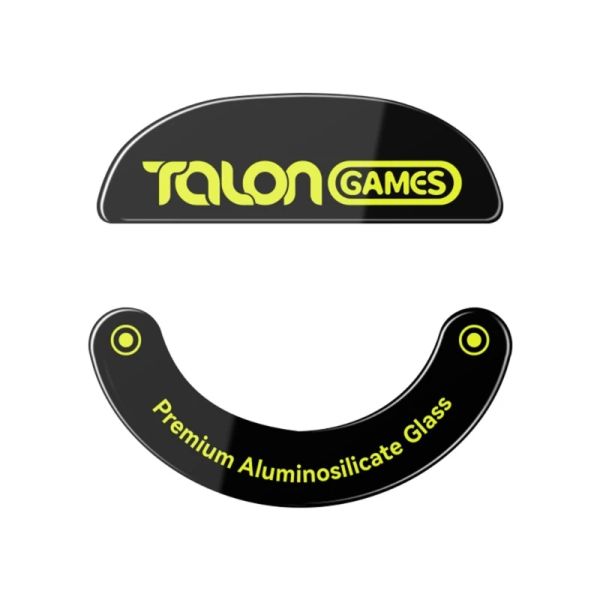 Accessori 1SET 0,8 mm Talongames Piezione di piedi di mouse in vetro per pulsar mini mouse scivola