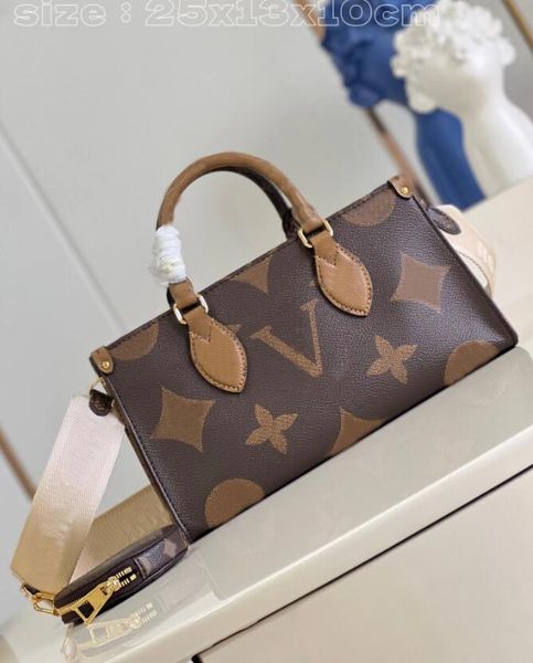 M46653 East West Designer Bag Сумка сумка для сумочки на искренней кожа