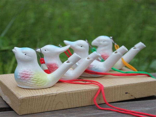 Acqua creativa Whistle Clay Birds Ceramic Glazed Song CHIRPS BASSAGGIO BASSIGLIO GIOCHI GIOCHI CONSEGNA NAMBINO CONSEGNA 2181 V27160418