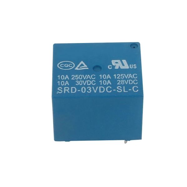 Реле SRD-03VDC-SL-C SRD-05VDC-SL-C SRD-06VDC-SL-C SRD-09VDC-SL-C SRD-12VDC-SL-C 3V 5V 6V 9V 12V 24V 48V 10A 250VC 5PIN