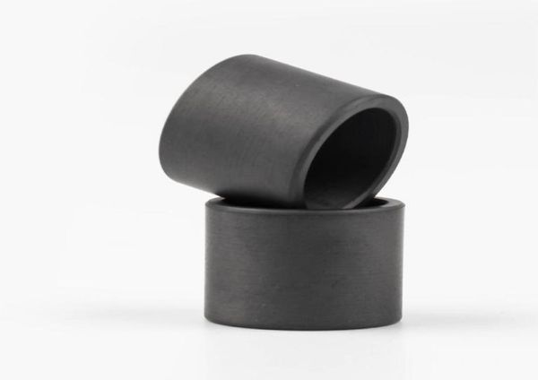 SIC Banger Inserisci ciotole in ceramica in carburo di silicone ciotola fumante personalizzata Nera per bangers al quarzo superiore da 25 mm9052421