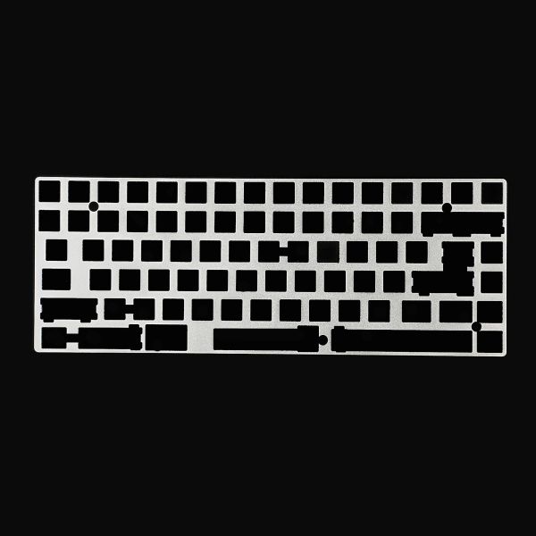 Accessori 75% 84 piastra anodizzata di sabbia per YMD75 75% 84 tastiera ANSI ISO Layout KBD75