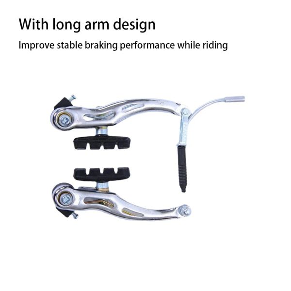 Bikes Mountain Bicycle Legierung gegen Bremssattel Cantilever Bremsausrüstung Sport Radfahren Reitreites Heck -Kit Schwarz