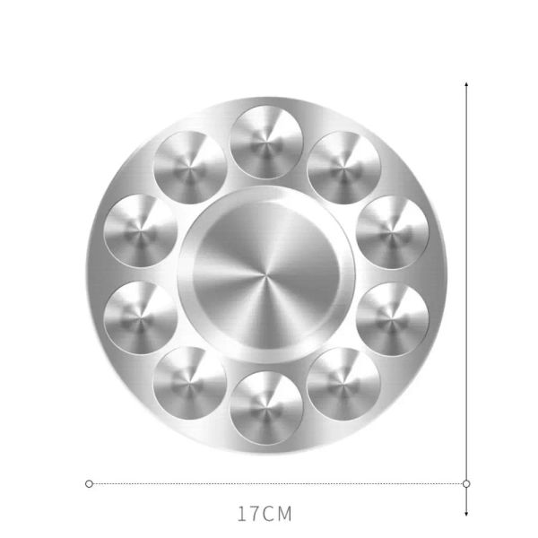 Алюминиевый сплав -сплав пигментный поднос серебряной краски палитра творческая акварельная живопись палитры для взрослых студентов детей