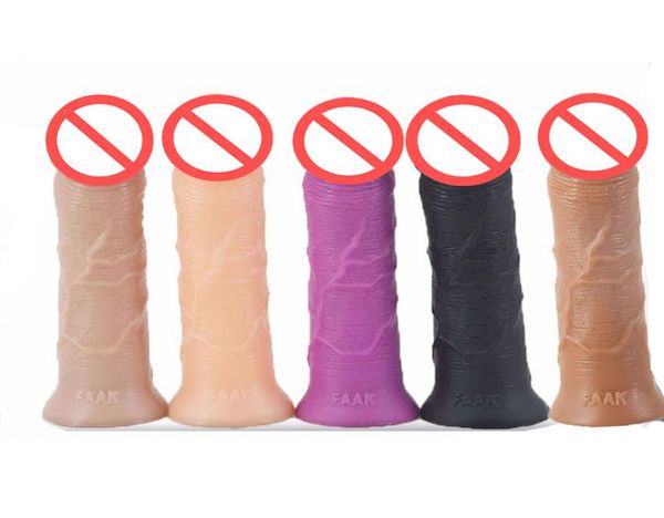 Dildo flessibile super morbido per principiante artificiale realistico pene falso per femmina femmina masturbatrice per adulti lesbiche sex toy2324113