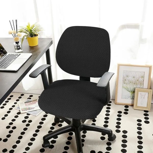 Jacuquard ofis sandalye kapağı streç koltuk kapağı bilgisayar koltuğu slipcover yemek sandalyesi masası tabure slipcover sillas de oficina