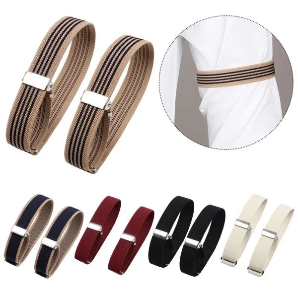 Porta della manica della camicia da camicia da braccio elastico unisex da donna uomo polsini a braccio regolabili per accessori per abbigliamento sportivo per feste