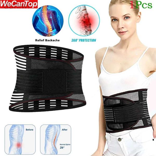 Zayıflama Kemeri 1 PCS Sırt Sırtlı Painwaist Destek Kemeri Erkekler İçin Destek Kemeri Kadın Lomber Pad - Fıtıklaşmış Discsciatica için Ergonomik Tasarım 240409