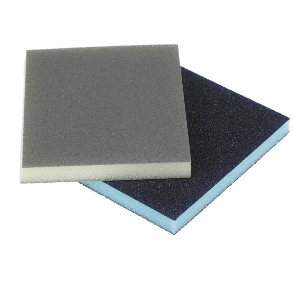 2pcs 120-1000 GRIT POLISCH SEHING Block Block Pad Schleifpapier Sortiertes Schleifwerkzeug 120*100*12mm Zufallsfarbversand