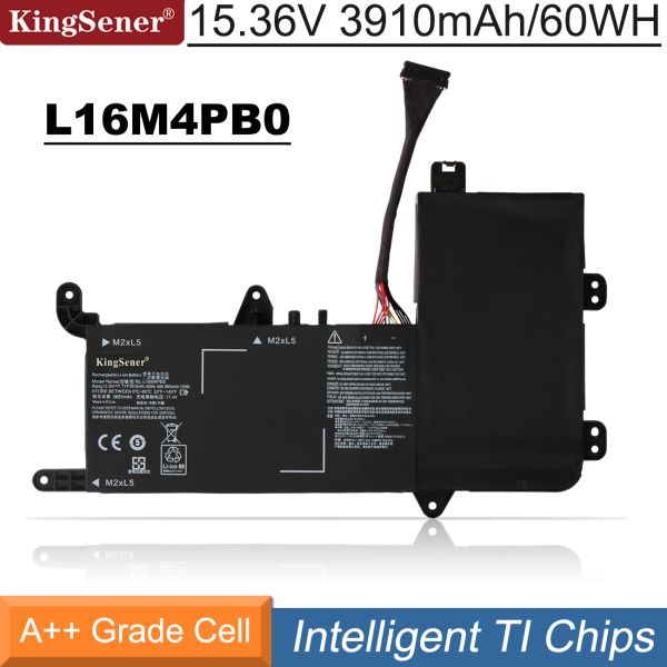 Batterie Kingsener L16m4pb0 Batteria per laptop per Lenovo Legion Y7201IKB SERIE 80Y40003CD 5B10M33724 L16S4TB0 5B10M33723 15.36V 60WWH