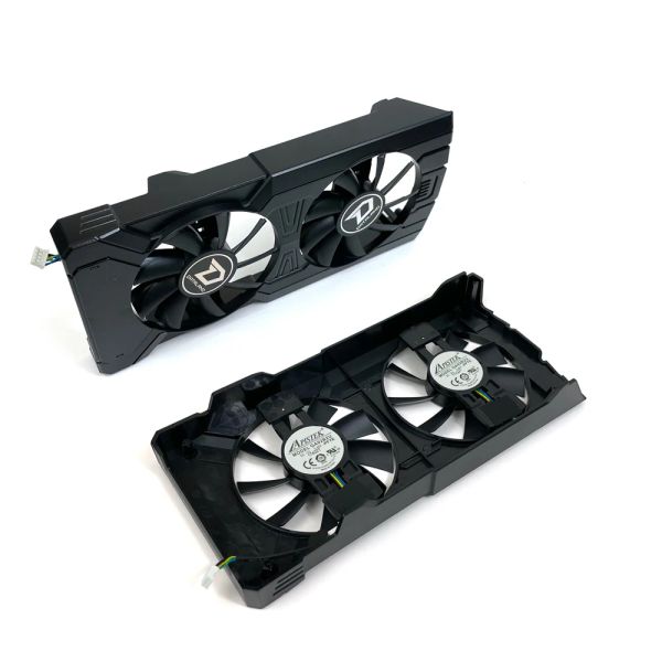 Pads New GA92B2U COOLER Замена вентилятора для вентилятора DataLand RX 570 PowerColor Radeon RX 470 570 Графическая видеокарта вентилятор охлаждения с корпусом