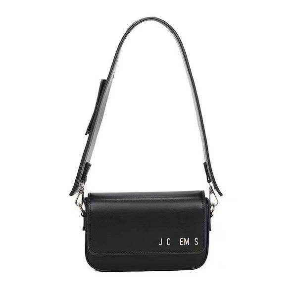 Bolsa de designer bolsa de ombro de luxo bolsa crossbody moda feminina neutra pequena bolsa quadrada de alta qualidade couro preto shell bolsa bolsa de celebridade bola por atacado