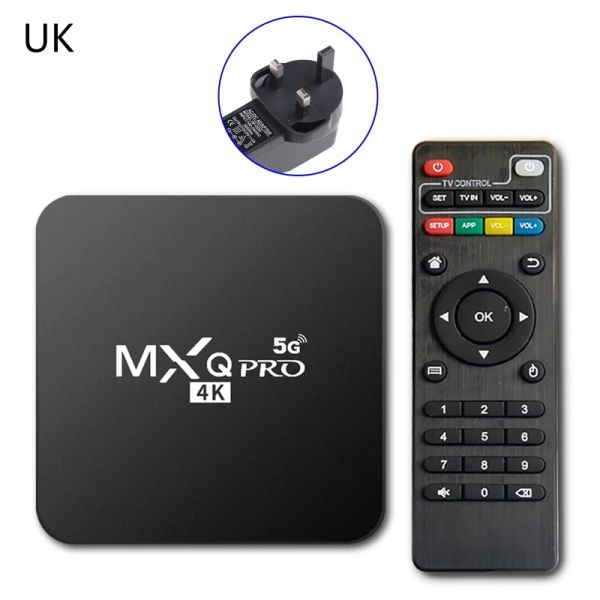 Caixa Android TV Box Player MXQ Pro MX9 Multimedia Player Set Top Box 1+8g