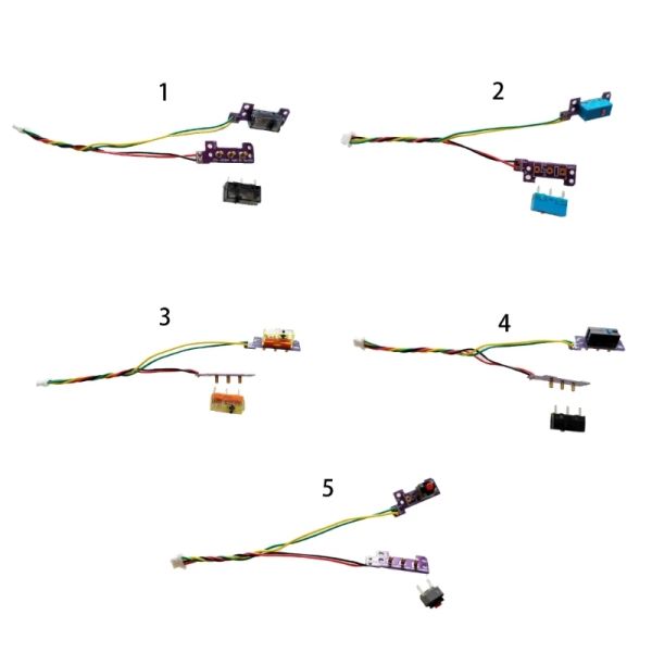 Accessori 1pc parti di riparazione del mouse calda per G304 G305 Cavo del pulsante del mouse da gioco