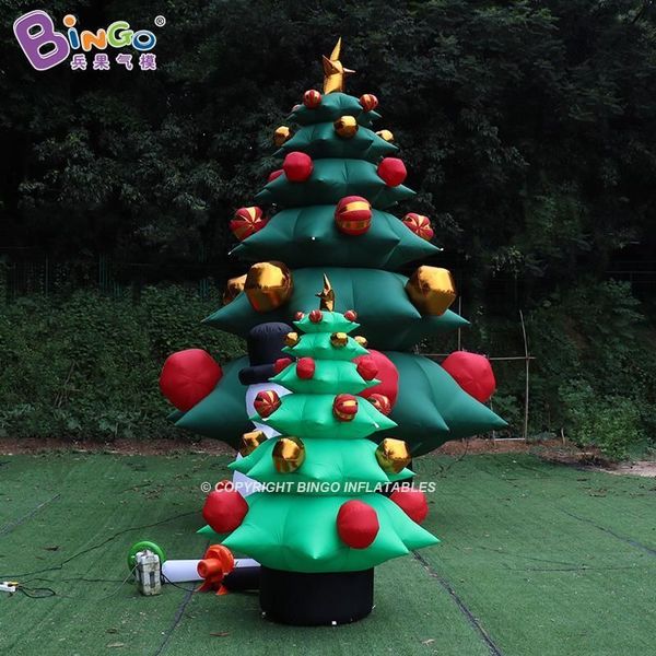 Großhandel Neuankömmlinge Werbung aufblasbare Weihnachtshintergrund Inflation Cartoon Wand für Outdoor Party Event Dekoration Spielzeug Sport Sport Sport