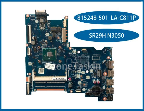 Motherboard Original 815248501 für HP 15AC Laptop Motherboard ABQ52 LAC811p SR29H N3050 CPU 100%getestet