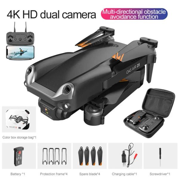 Droni Z608 DRONE 4K HD Dual Telecamere Professional Fotografia Arial Aral Infrared Evita per ostacoli RC Quadcopter Wifi Kids Kids Gift