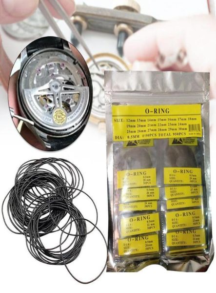 Strumenti di riparazione Kit Accessori pratici Terlina rotonda Sostituzione impermeabile ORING KIT Rondella durevoli orologi fai -da -te BA1272347