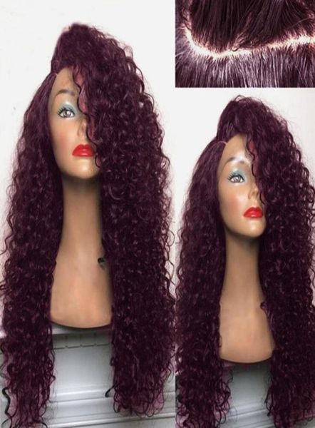 2021 Populärer Stil Afrikaner kleiner Locken Side Split Wave Wicking Tube Hand Curl Long Haart Lady Chemical Faser Haarabdeckung Subne7070078