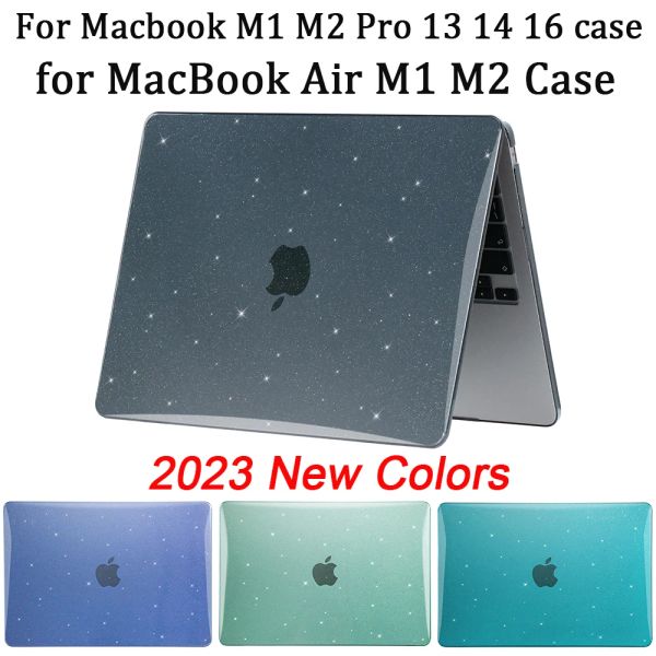 Случаи для MacBook Air M1 Case Air 13,6 M2 MacBook 2023 Air15 Pro 13 Case M3 Pro 14 2023 Pro Max Pro 16 -дюймовые аксессуары для ноутбука