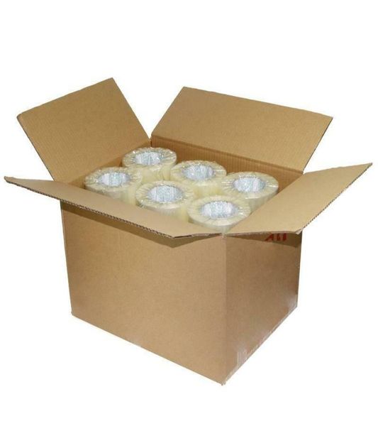 18 Rolls Packaging Packing Box Fita de vedação 2 mil 19quot x 110 jardas 330ft2851394