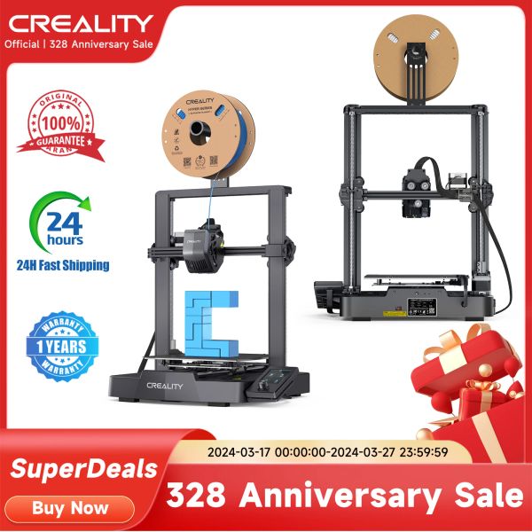 Creality Ender 3 v3 SE 250 мм/с быстрая печать 3D 3D-принтер с автоматическим выравнивающим экструдером Sprite Двойной ось Z и y оптическая ось