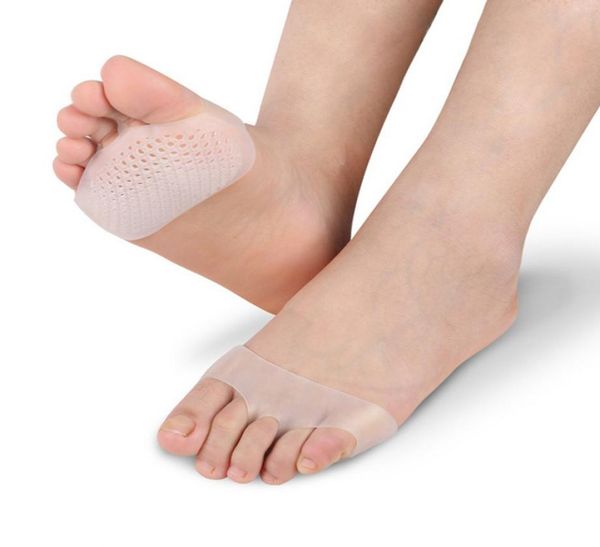 Almofadas de caldo de silicone suaves Absorção de choque de salto alto Anti -Slipsistante Metatarsal Pap Pad Pofot Pé de pés Dor Po pé Saúde C9208897