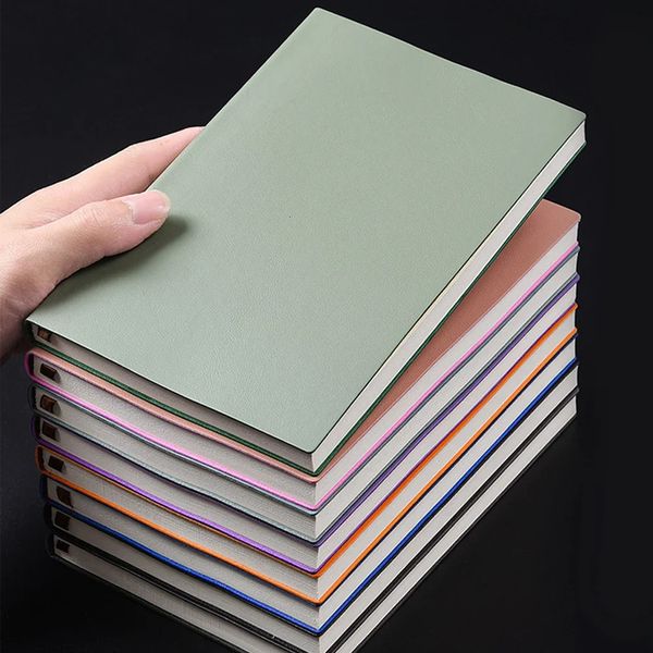 A5 PU Soft Leather Weekly Planer Business Notebook Travelers Notepad Agenda Schreiben Papier Diary Book Office School Lieferungen 240409