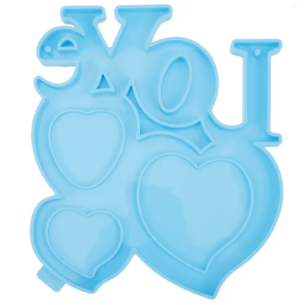 Cornici di San Valentino Amore fa un cuore appeso a telaio po stampi in silicone stampi di resina stamping stampi per desktop fatti a mano