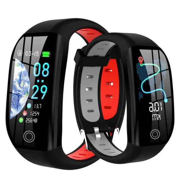 Pulseiras F21 Smart Bracelet GPS Titness Titness Pressão Monitor de pressão do sono Pedômetro Bluetooth banda homens homens assistem