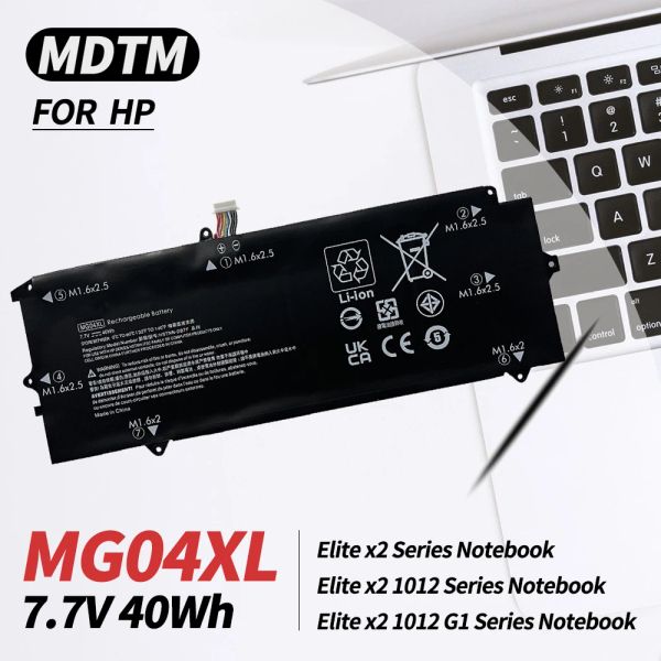 Batterien MG04XL 812205001 Laptop -Batterie für HP Elite X2 1012 G1 -Serie MG04 HSTNN172C HSTNNI72C 8120602B1 8120602C1 HSTNNDB7F