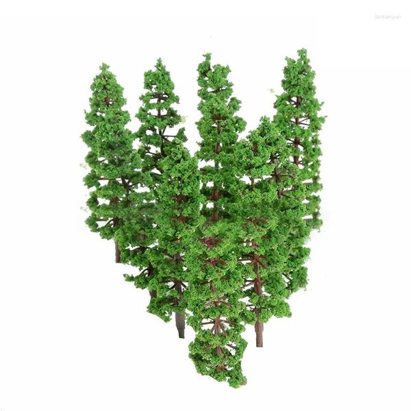 Dekorative Blüten Langlebige nützliche Accessoires Modell Bäume Spielzeugkits handgefertigtes Landschaftslayoutskala Mini-Miniaturkiefer 1: 100-1: 150