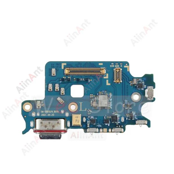 Aiinant USB Charger Board Dock Connector Charging Port Flex Cable para Samsung Galaxy S22 Ultra plus + S906B S906N S906U S906E