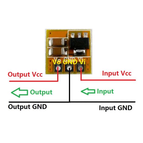 DC-DC Boost Converter Trate-Up Module DC 0,7-5V в DC 3V 3,3 В 5 В