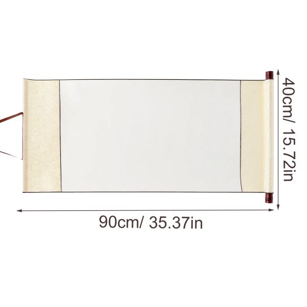 Çin kaligrafisi kağıt kaydırma kağıdı Çin kaligrafisi boş boyama kağıt asılı duvar parşömenleri pirinç rulo pervane yazıyor