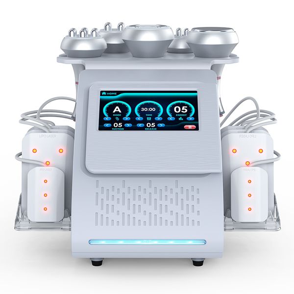 Nuovo design UltraSonic 6 in 1 Cavitation Machine 80K Grasso Belly Burning Beauty Equipment