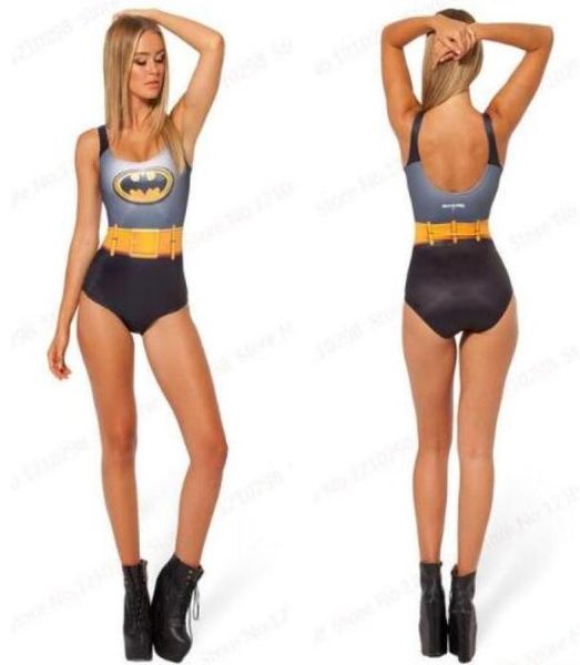 Sexy Batman Badeanzug Ein Stück sexy Badebodus S BodySuit Digital Druck Ich bin der Batman Superman Wonder Woman Swimsuit31457087581