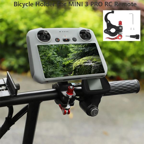 Drones Mavic Mini 3 Pro Remote Remote Controller RC Bike Clip Bicycle Suport Sitter Monitor Planejando para DJI mini3 Acessórios de drones