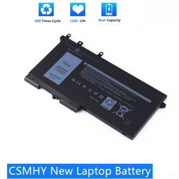 Baterias CSMHY Nova bateria de laptop 3DDDG para Dell Latitude E5280 E5480 5288 5580 5490 5491 5591 5495 080JT9 03VC9Y Série
