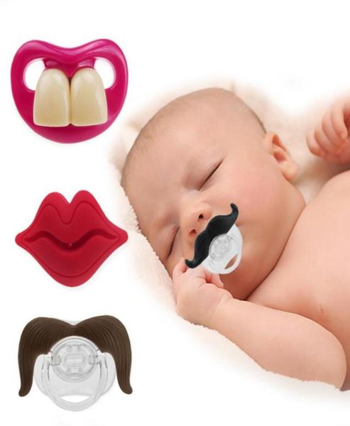 Pacificadores 1pcs Lips mamilo Silicone Soother Pacifier bebê beijo infantil infantil presente de boca engraçado 9286934