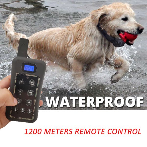 Sicherheitshund Elektrozaun wasserdicht mit abgelegenen 1200 Metern Dog Electronic Training Collar