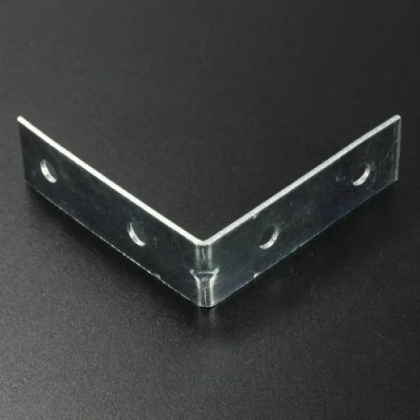 Novo 5/10 pcs l forma de metal de metal ângulo de ângulo de canto de canto de cinta suporte de prateleira de prateleira 90 graus conector