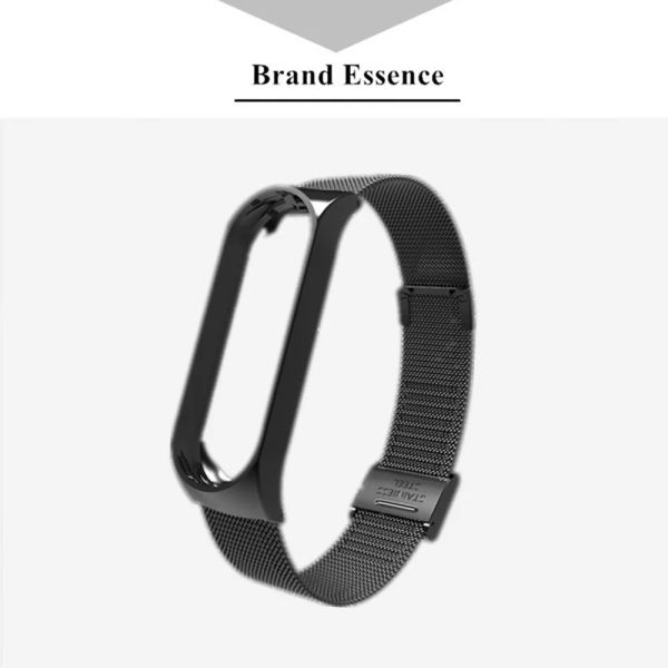 Branchi MI BAND 3 SPINTAMENTO MAGNETOMO MAGNETOMO MAGNETO MIBAND 3 BANGLETS BANGLES BRANCIALE MAGNET NERO MAGNET PER XIAOMI BAND3